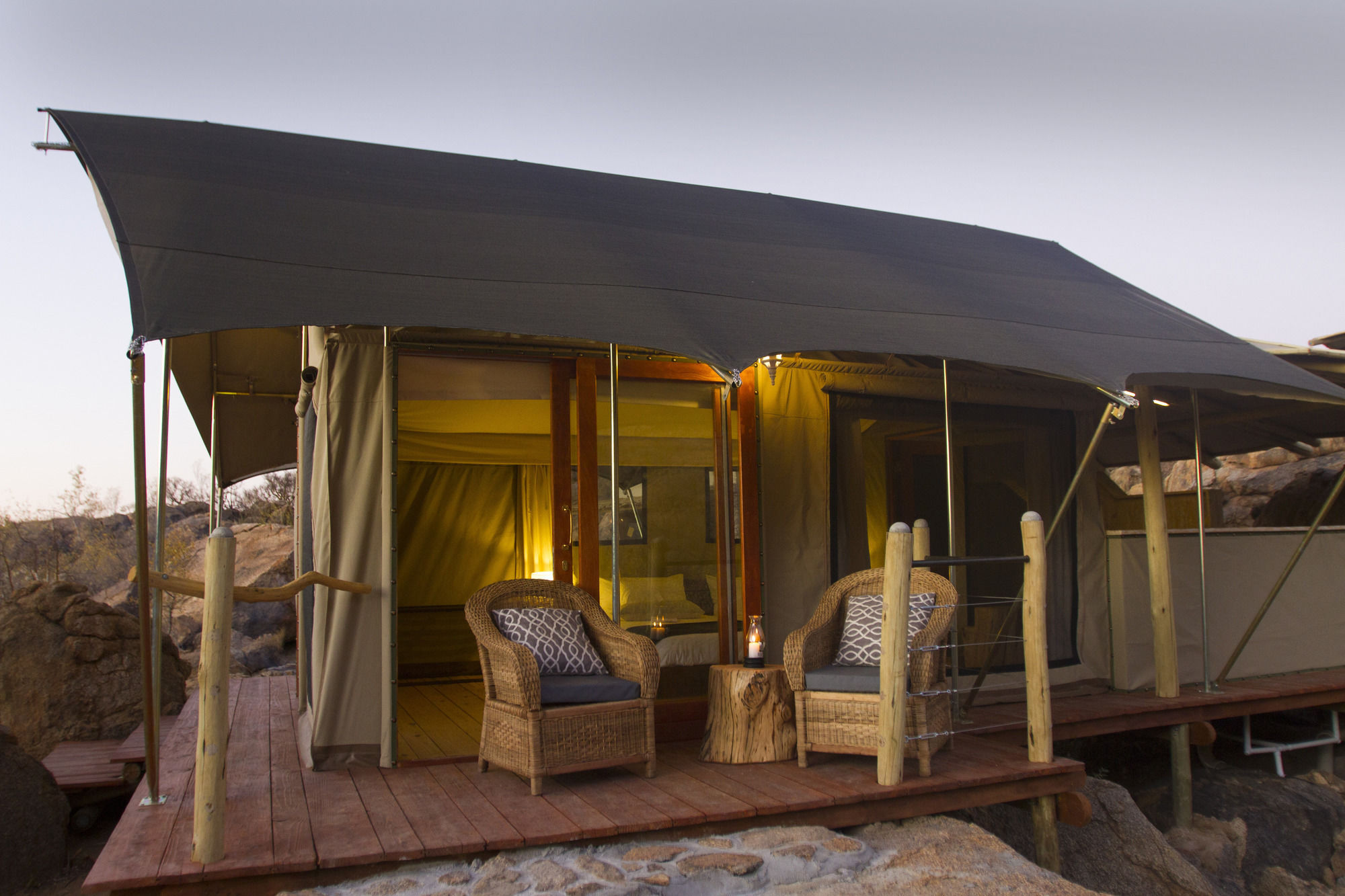 Erongo Wilderness Lodge 오마루루 외부 사진